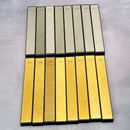 Axya Titanium Diamond Sharpening Stones Set - 80 to 1600 Grit