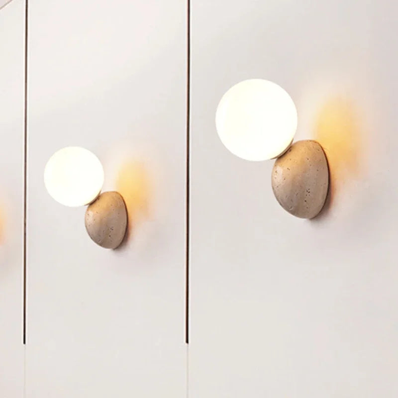Axyaa Cave Stone Wall LED Wall Lamp