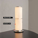 Axyaa Nordic Glass Floor Lamp - LED Stand Lighting for Living Room & Bedroom