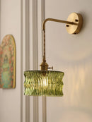 Elegant Vintage Brass Socket Wall Sconce by Axyaa for Bedroom Hotel Dining Room