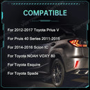 Axyaa Rear Bumper Reflector Lights with Dynamic Turn Signal for Lexus RX350 RX450h