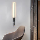 Axyaa Adjustable Angle LED Wall Lamp White Black Metal Sconces 3000K