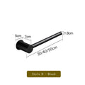 Axyaa Copper Towel Rod - Bathroom Towel Rack & Ring Set