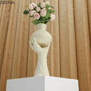 Axyaa Creative Arm Vase Decoration for Aesthetic Room Floral Arrangement