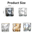 Axyaa Premium Whisky Glasses Set | Twisting Beer Glass Cup for Scotch Bourbon | Stylish Men's Gift