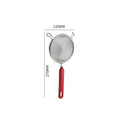 Axyaa Stainless Steel Kitchen Strainer Colander Noodle Drainer Oil Skimmer