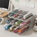 Axyaa Acrylic Drawer Storage Box: Multi-Layer Stackable Display Case