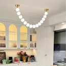 Axyaa Modern Pendant Light Chandelier LED Ceiling Lamp for Indoor Dining Room
