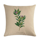 Axyaa Plant Print Embrace Pillowcase 45*45cm
