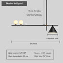 Axyaa Bird Decor LED Chandelier for Living Room, Bar, Restaurant - Minimalist Metal Pendant Lamp