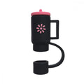 Axyaa Strawberry Silicone Straw Toppers for Stanley Cup 40 oz Tumbler