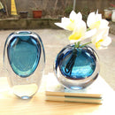 Axyaa Crystal Glass Vase Hydroponics Terrarium Flower Pot Home Decoration