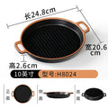 Axyaa Plastic Handle Plates - Commercial Catering Restaurants Creative Dish Plates