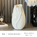 Axyaa Ins-Style Ceramic Vase Ornaments for Living Room & Dining Table Decor