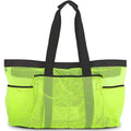 Axyaa Beach Bag: Lightweight, Waterproof, Foldable, with Mesh Straps and Zippered Pockets