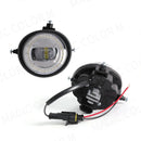 Axyaa LED Angel Eyes Fog Light DRL for Mazda 2 3 6 CX-5 CX-9 RX-8 MX-5
