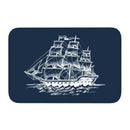 Axyaa Nautical Compass Anchor Rudder Printed Small Non-slip Doormat