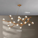 Axyaa Modern LED Pendant Light Chandeliers for Home Decor and Indoor Lighting