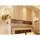 Axyaa LED Crystal Wall Lamp for Corridor Bedroom and Aisle Lighting