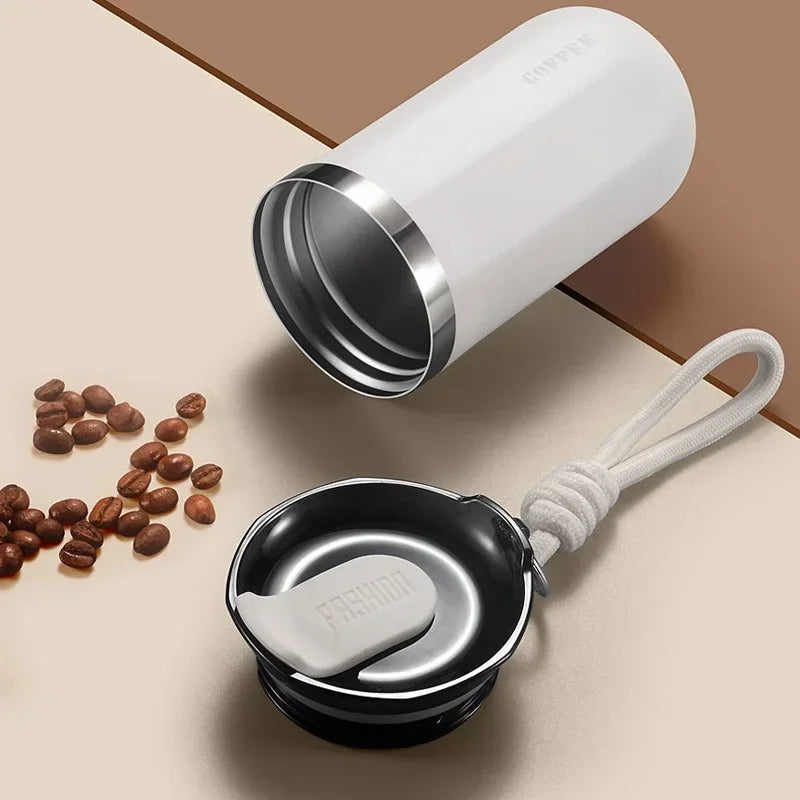 Axyaa Stainless Steel Insulated Cup with Lid - 350/500ML Thermal Mug Vacuum Flask
