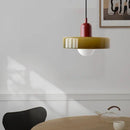 Axyaa Macaron Retro Glass Ceiling Chandelier - Vintage LED Pendant Lighting