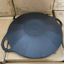Axya Cast Iron Portable Gas BBQ Set for Korean Teppanyaki Outdoor Grilling.