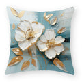 Axyaa Flower Print Sofa Pillow Cover for Decor, Car Seat, and Cute Decor Display