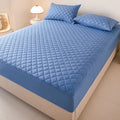 Axyaa Waterproof Quilted Mattress Protector - Non-slip Fitted Sheet Pad - 140/160/180/200