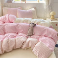 Axyaa Cloud Cotton Lace Summer Quilt Set - Single Thin Cool Quilt