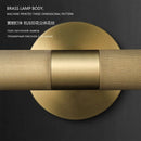 Axyaa Nordic Copper Wall Lamp for Bathroom Washstand, Hallway, Restroom - High Quality Mirror Front Sconce