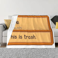 Axyaa Cozy Throw Blanket - Multi-Purpose Shaggy Decor for Beds & Travel