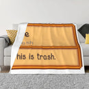 Axyaa Cozy Throw Blanket - Multi-Purpose Shaggy Decor for Beds & Travel