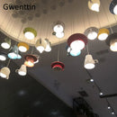 Axyaa Ceramic Cup Pendant Light Chandelier for Modern Nordic Home Decor