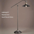 Axyaa Metal LED Floor Lamp: Modern Retro Art Design for Home Decor