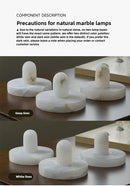 Modern Marble Pendant Light by Axyaa for Dining Room, Kitchen, Bar, Bedroom & Bedside
