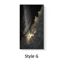 Axyaa Mountain Porcelain LED Wall Lamp for Home Decor