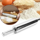 Axyaa Stainless Steel Rolling Pin for Baking and Cooking