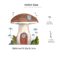 Axyaa Boho Fox Mushroom House Nursery Wall Decals Kids Room Decor