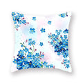 Axyaa Small Flower Pattern Polyester Throw Pillow Cover - 45x45cm