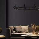 Axyaa High-End Spotlight Chandelier | Nordic Designer Living Room Lighting