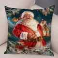Christmas Santa Claus Pillowcase - Axyaa Christmas Day Party Sofa Decoration Gift