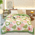 Axyaa Winter Quilt: Double-sided Kids Dorm Quilt Core, Thick Double Quilt