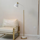Axyaa Nordic LED Floor Lamp for Modern Art Living Room & Bedroom Decor