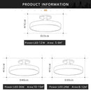 Axyaa Nordic LED Macaron Ceiling Chandelier for Modern Home Lighting