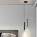 Axyaa Minimalist Tube Pendant Lights for Bedroom Dining Living Room Chandelier