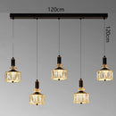 Axyaa Crystal Chandelier Pendant Light for Living Room Dining Room Ceiling Light