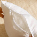 Axyaa White Square Throw Pillow Insert - Hypoallergenic Decorative Sham Stuffer