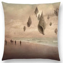 Axyaa Elegant Swan Moon Night Cushion Cover 45*45cm