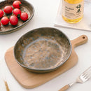 Axyaa Retro Hammer Pattern Ceramic Plate Set for Molecular Cuisine and Dining
