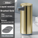 Axyaa Stainless Steel Touchless Soap Dispenser Automatic Pump Foaming Liquid